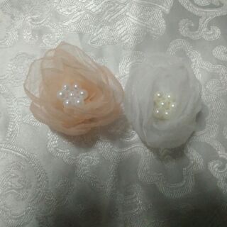 Hoa voan handmade loại 4cm