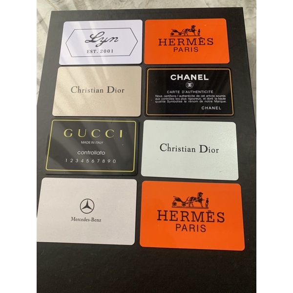 Thẻ cứng, card Hãng in logo nhiều Hãng, thẻ túi xách  NHẬN SỈ