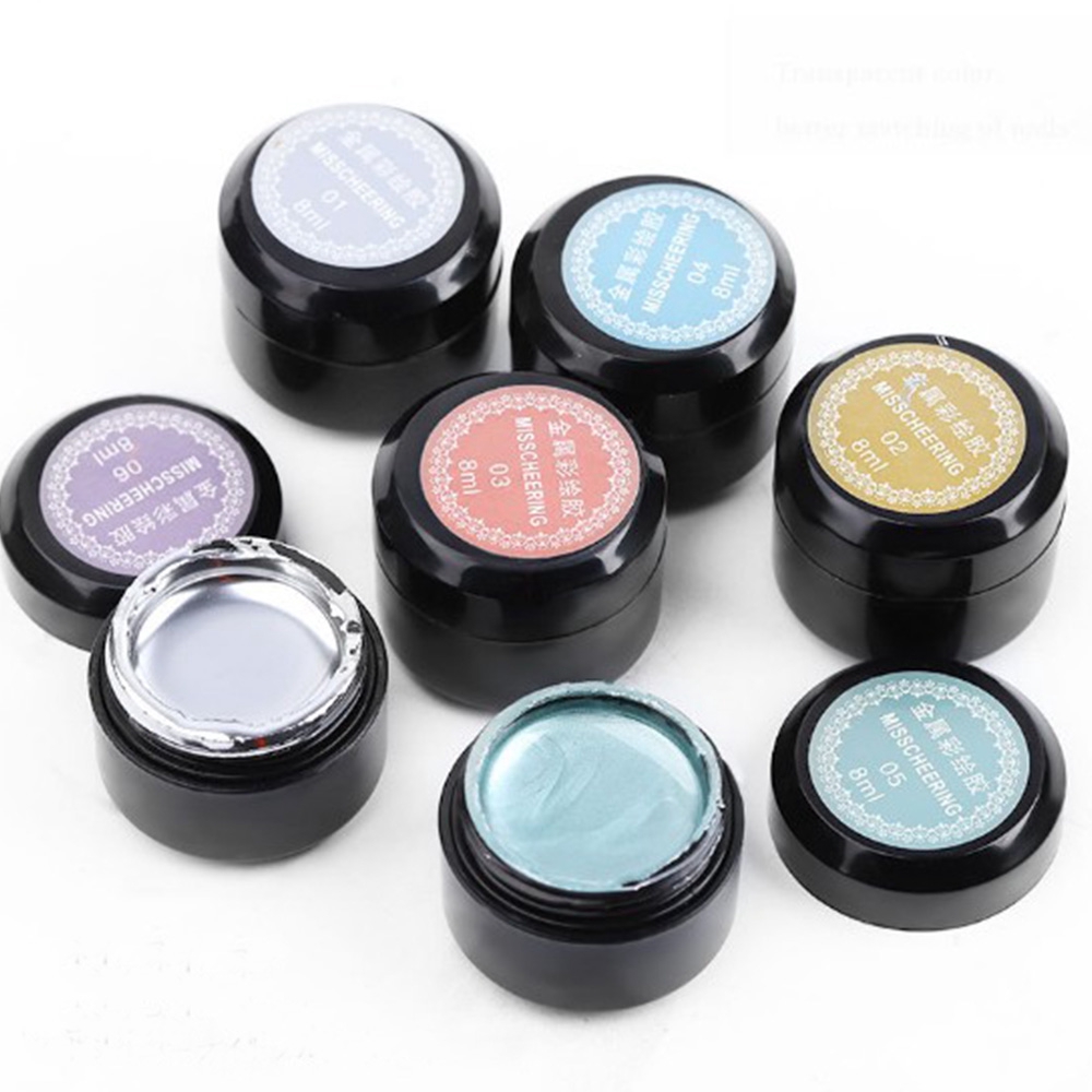 [Hàng mới về] Gel tạo hiệu ứng đường viền trang trí móng nghệ thuật thời trang