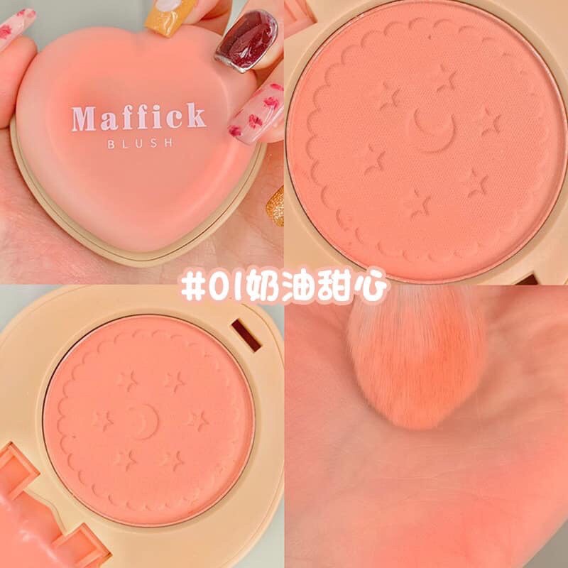 Phấn má hồng trái tim Maffick cookies xinh xắn | BigBuy360 - bigbuy360.vn