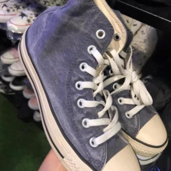 [Sale 3/3]GIÀY CONVERSE CLASSIC XÁM CỔ CAO SIZE 398/24cm (Real 100%/2Hand) P09 ! *