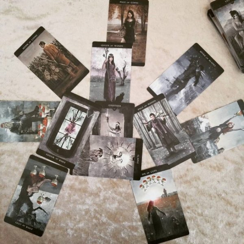 Bài Tarot Darkness of Light Tarot 4th edition, tác giả Tony Dimauro