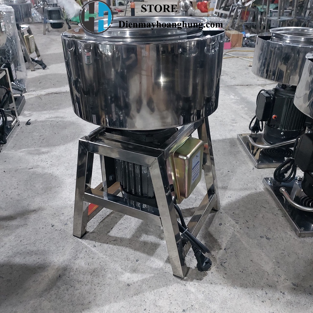 [1.5KW] Máy xay giò chả gia đình có bao đá khung A INOX công suất 1.5 KW DAO THẢ - Động cơ cam kết 100% DÂY ĐỒNG