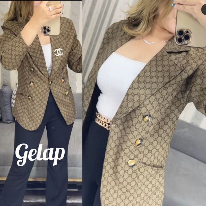 Áo blazer gucci / / Áo Khoác bangkok Hàng Mới Nhất / Áo blazer Nhập Khẩu Cho Nữ