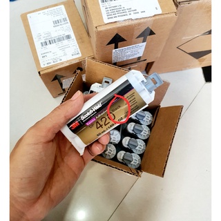 Keo dán 2 thành phần 3M DP420 (Off white và Black)