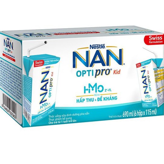 Sữa Nan 4 Pha Sẵn 185ml (Thùng) DATE MỚI NHẤT