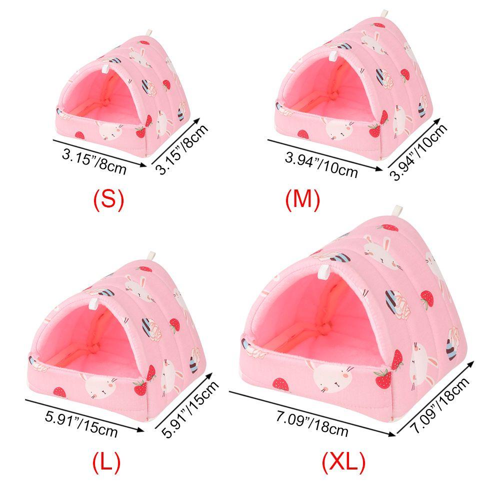 KUNHEV Nhà Mini Dễ Thương Cho Chuột Hamster / Thỏ / Sóc / Heo