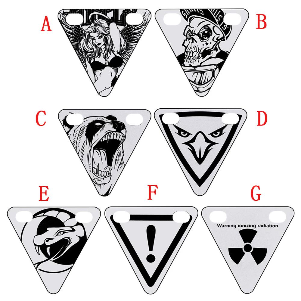 Miếng Dán Phản Quang Trang Trí Xe Đạp Nhỏ Gọn Tiện Dụng