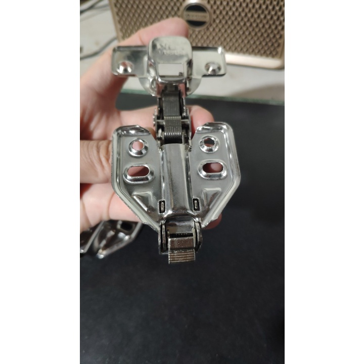 Bản lề FUKI CHÍNH HÃNG FK763 INOX GIẢM CHẤN THÁO LẮP NHANH KÈM VÍT