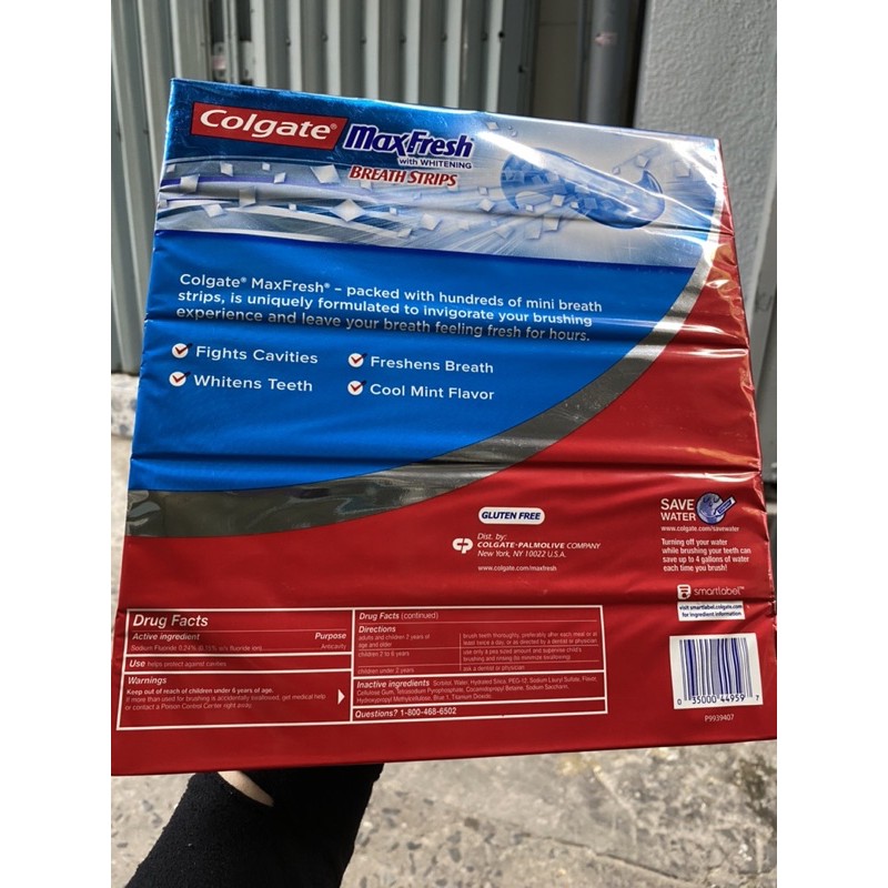 Kem đánh răng COLGATE Maxfresh trắng răng 206g Hàng Mỹ