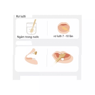 Bộ vệ sinh lưỡi cho bé
