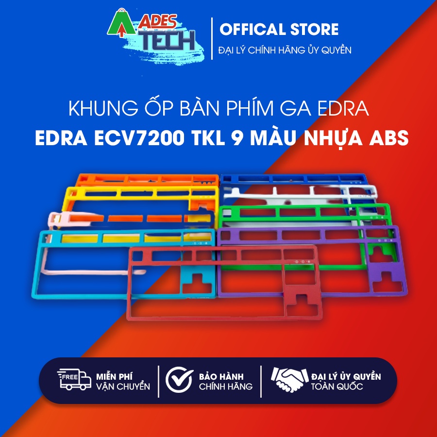 KHUNG ỐP BÀN PHÍM GA EDRA ECV7200 TKL 9 MÀU NHỰA ABSMING - Chuyên Dùng Dòng E-DRA EK387 SIÊU XINH
