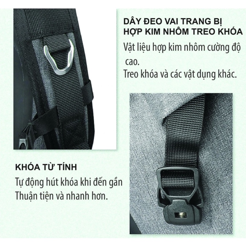 Balo chống nước LOBOO - Home Motorcycle Workshop