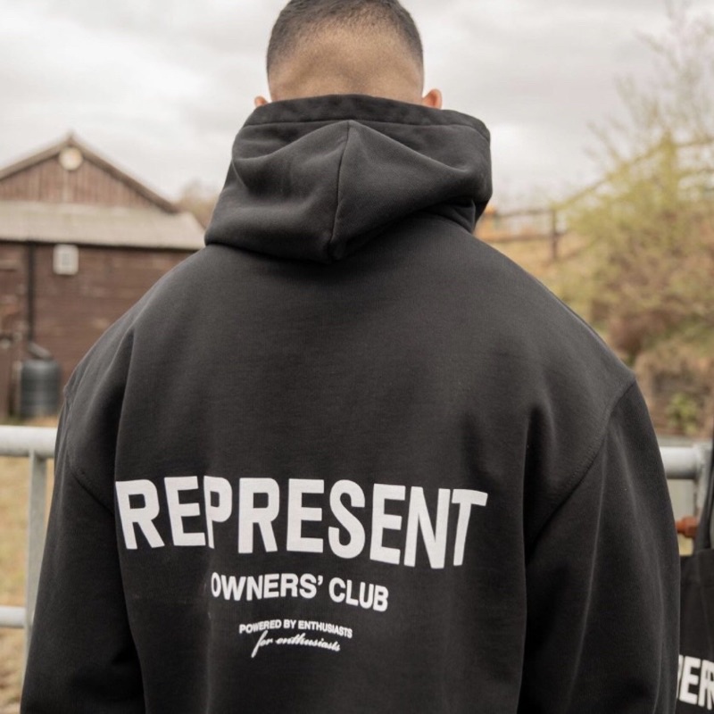 Áo khoác nỉ bông cotton dày mịn - hoodie form rộng unisex represent - 2N Unisex