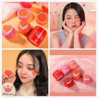 MÁ HỒNG CUSHION HÌNH TRÁI TIM I HEART STAMP BLUSHER L1671