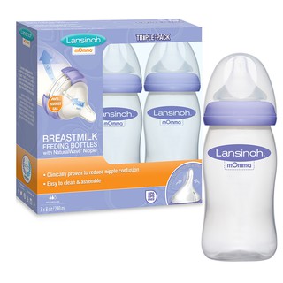 [Haobaby shop] Bình Sữa Lansinoh Momma 160ml & 240ml