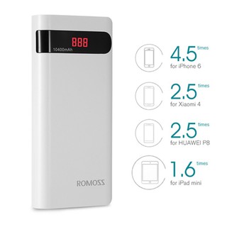 PIN DỰ PHÒNG ROMOSS SENSE 4P 10.000MAH