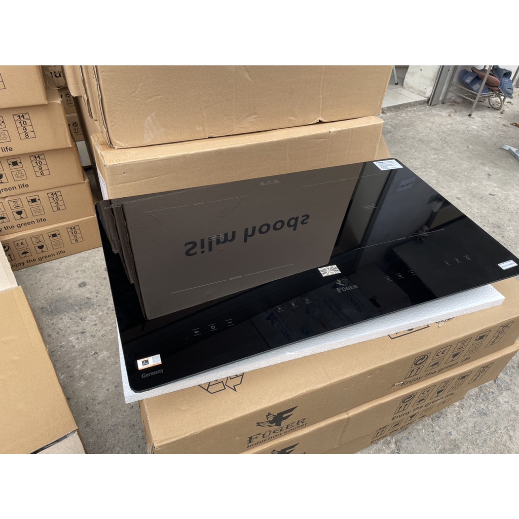 Bếp điện từ đôi Fuger FG - 79SG - Inverter siêu tiết kiệm điện.  Bảo hành 2 năm.