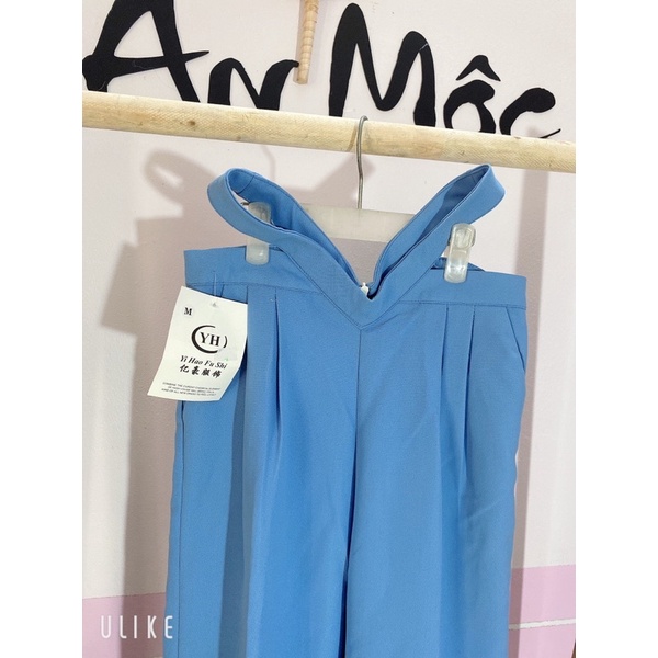 [AN MỘC] Quần suông hở eo from dài quyến rũ cho nữ