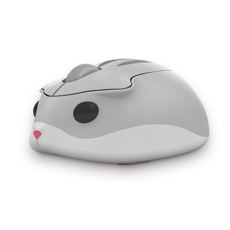 Chuột không dây Akko Hamster Wireless - Taro plus (MÀU XÁM)