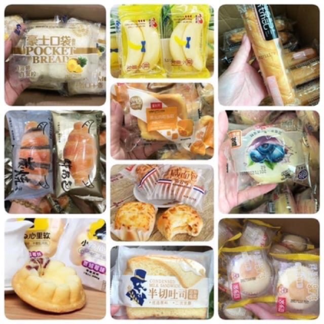 Bánh Mix Tổng Hợp Các Loại Bánh Ngọt