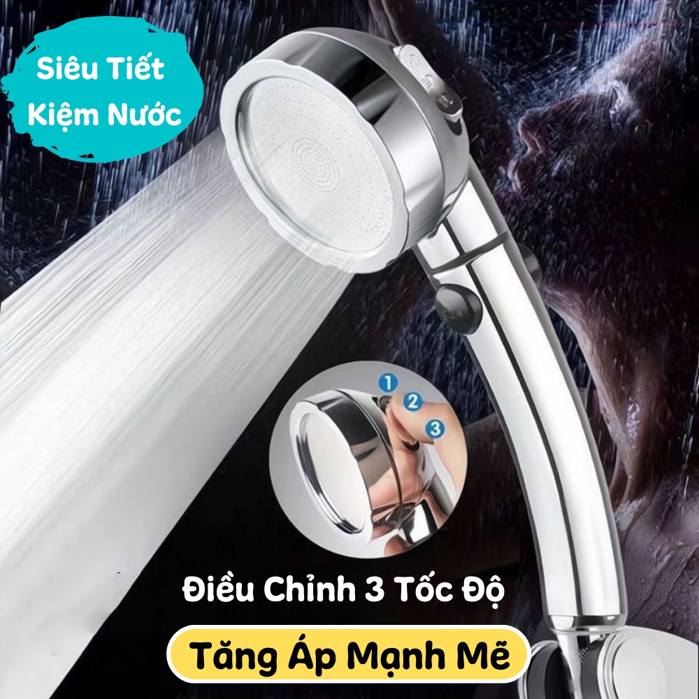 Vòi Hoa Sen, Sen Tăng Áp Cao Cấp Không Gỉ Siêu Bền TIME HOME