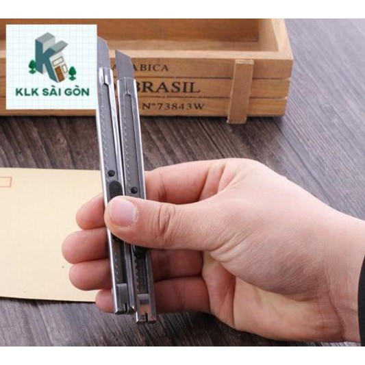 hộp 10 lưỡi dao rọc giấy mini