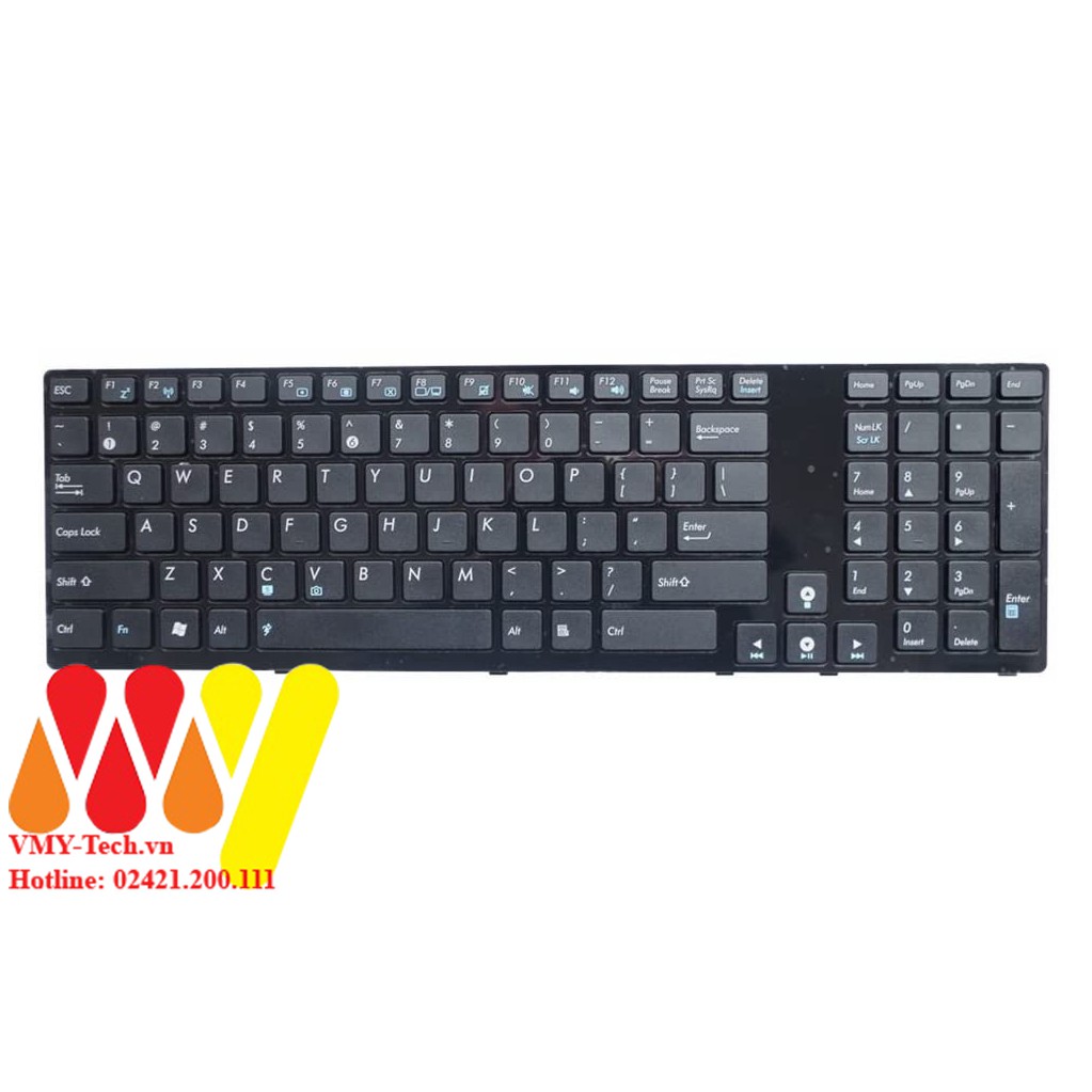 Bàn phím laptop ASUS K93 K93SM K93SV K95 K95VB K95VJ K95VM X93 X93SM X93SV NEW 100%