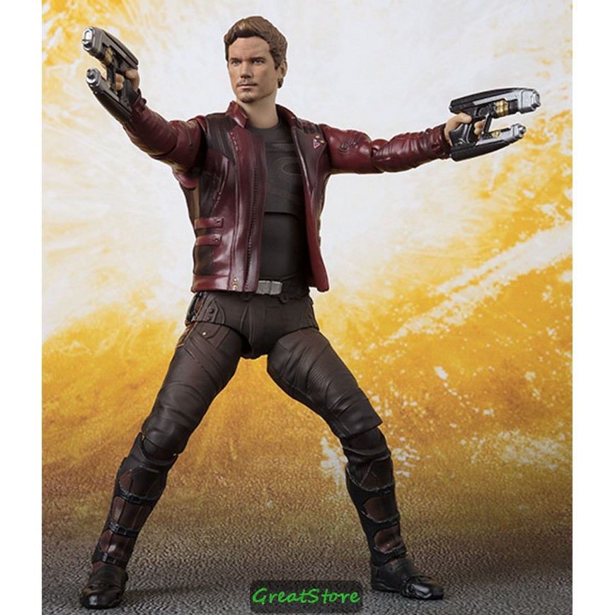 ( CHẤT, HÀNG CÓ SẴN ) MÔ HÌNH NHÂN VẬT STAR LORD AVENGERS 4 INFINITY WAR FIGMA CỬ ĐỘNG ĐƯỢC