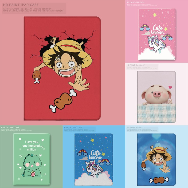Ốp iPad - Bao Da iPad thức/ngủ hình ảnh hoạt hình iPad gen8 gen7 10.2 pro11 air4 10.9 2018 air3 pro 10.5 pro 9.7 2019 iPad 2 3 4 iPad mini 5 4 3 2 1 air2 air1 gen6 gen5 2020