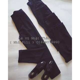 Quần Baggy vải
