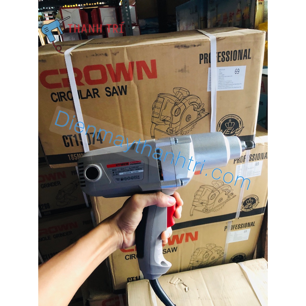 💪 CT12018 MÁY SIẾT MỞ ỐC   CROWN