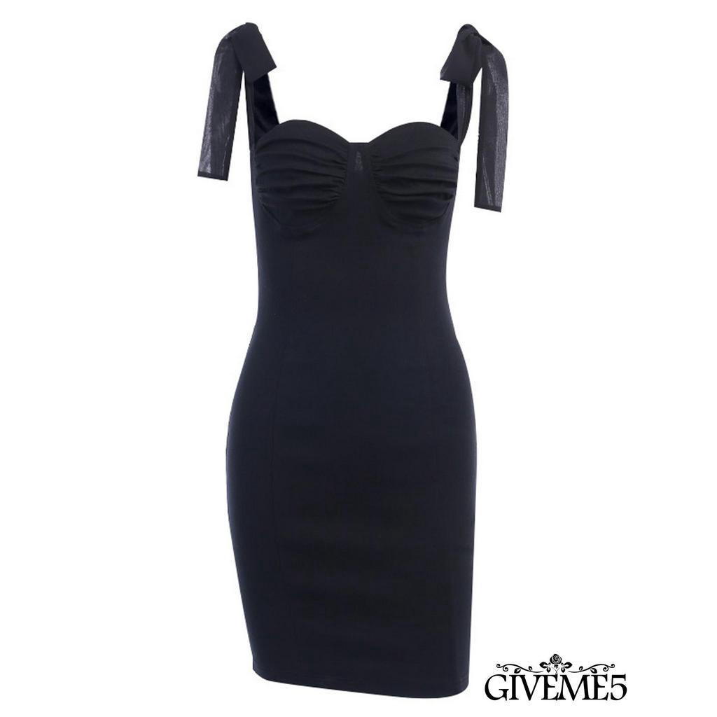 Đầm Nữ Cộc Tay Lưng Trần Ôm Sát Quyến Rũ