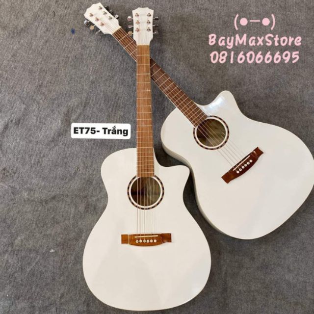 GUITAR ACOUSTIC MẶT GỖ THÔNG - LƯNG MAHOGANY