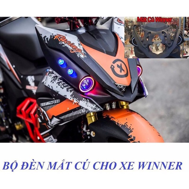 Đèn mắt cú winner 1 màu và 7 màu