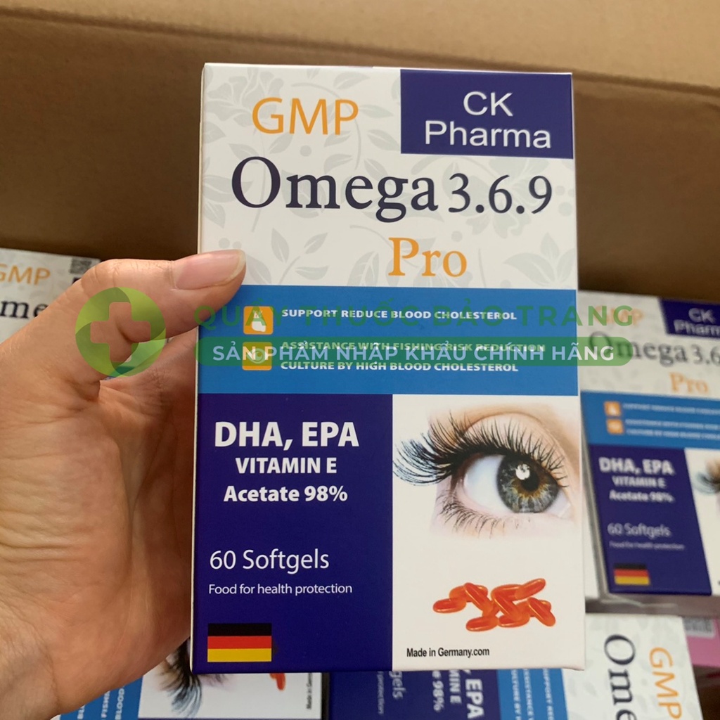 Viên uống Omega 3.6.9 Pro  nhập khẩu Đức