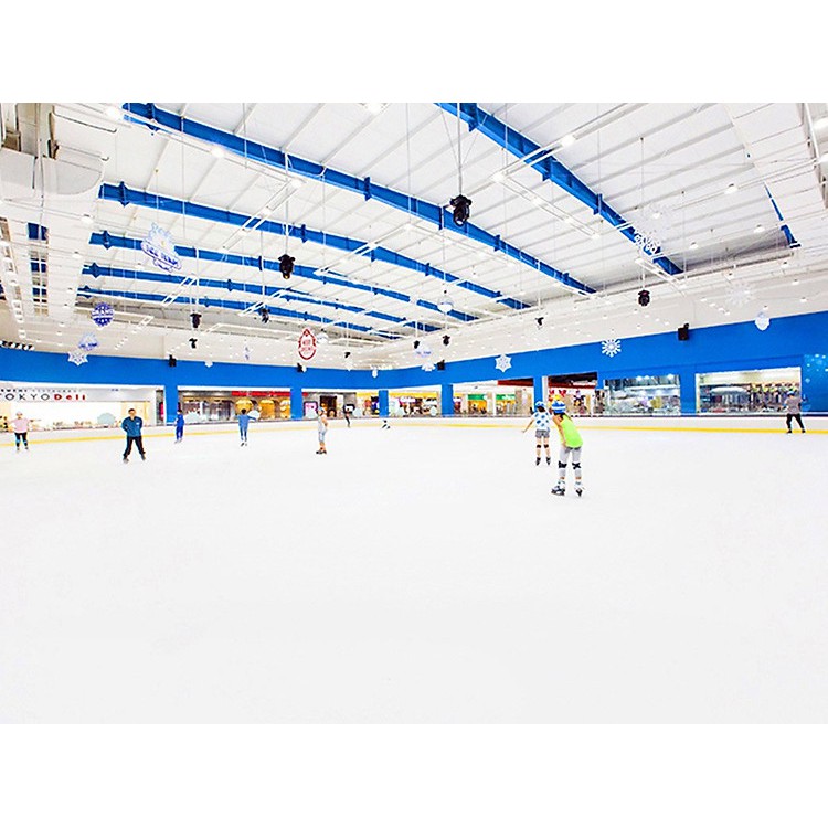 HCM [E-Voucher] Vé vào cửa, giày trượt, 1 đôi vớ trẻ dưới 140cm Sân băng Vincom Ice Rink Landmark 81 - Thứ 7 và chủ nhật
