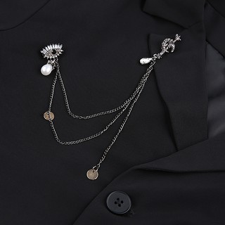 Áo vest croptop kèm chains