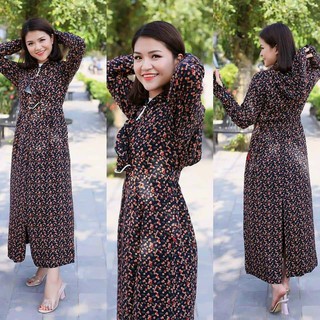 Áo chống nắng lanh liền thân 2 lớp