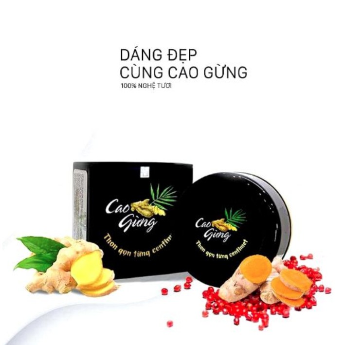 Cao Gừng Lá Rừng - Kem massage tan mỡ chính hãng | Thế Giới Skin Care