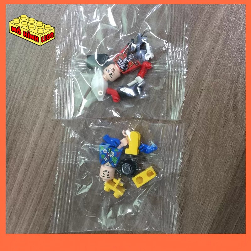 Đồ chơi xếp hình lego giá rẻ mô hình minifigures 1 NHÂN VẬT NGẪU NHIÊN cảnh sát lính cứu hỏa quân đội ninjago cho bé NEW