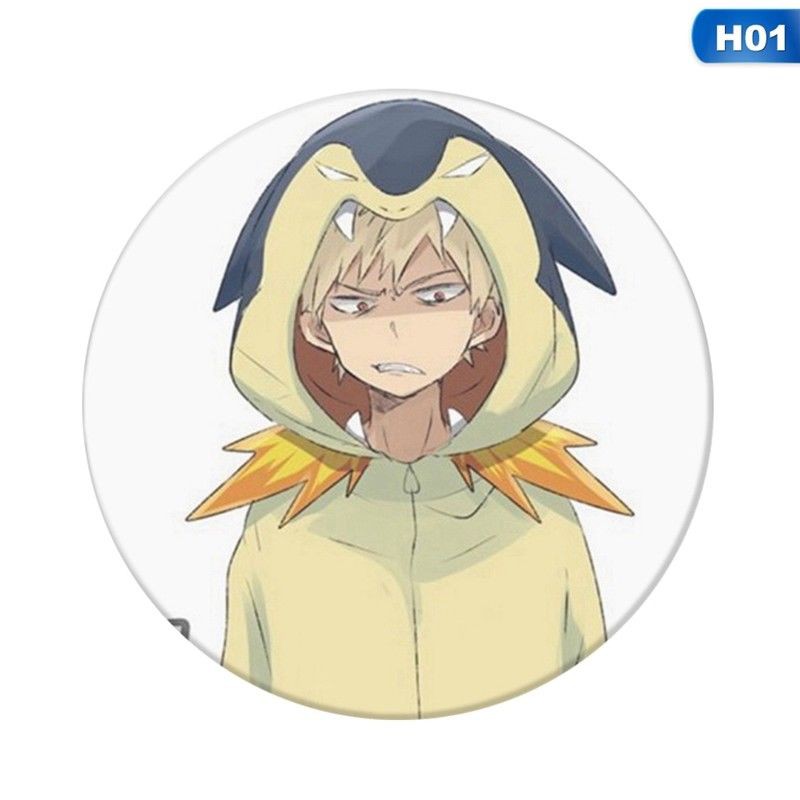 Huy hiệu cài áo in hình My Hero Academia độc đáo