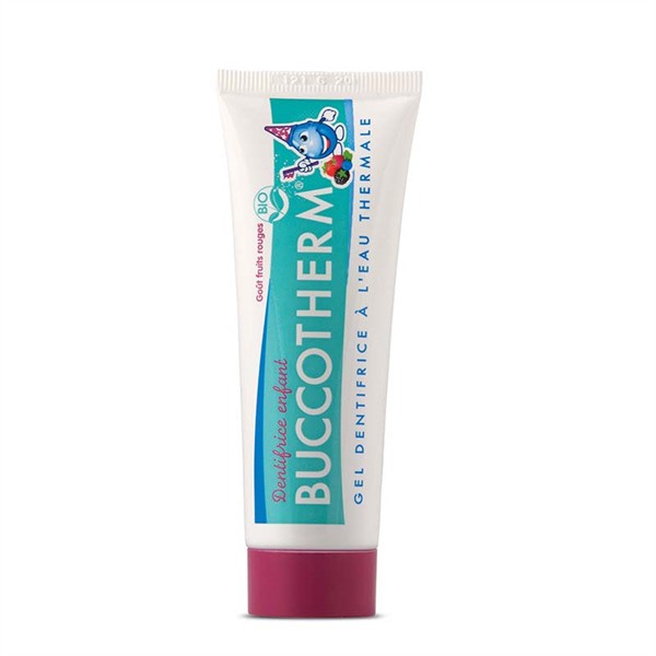 Kem đánh răng hữu cơ trẻ em vị Red Berries Buccotherm 50ml (trên 3T) (Tuýp)