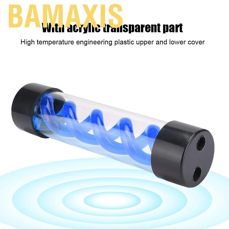 Bình Nước Tản Nhiệt Bamaxis 200mm Kèm Ống Dẫn G1/4