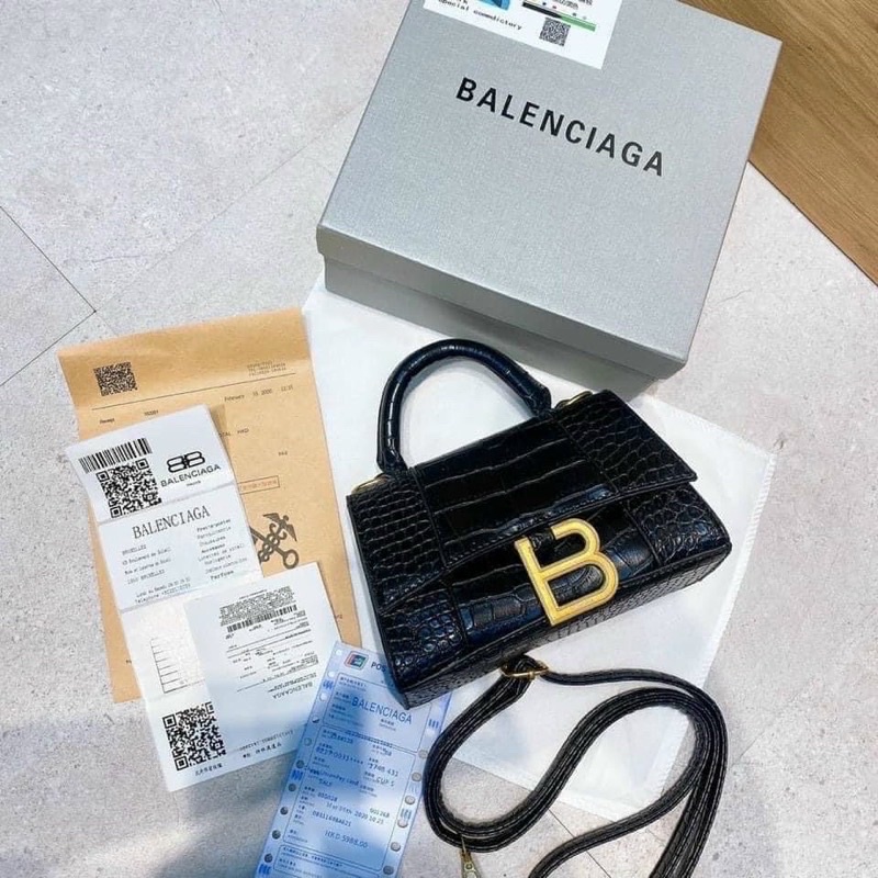 Túi Xách Nữ Khoá B, Túi Xách Nữ Đeo Chéo Size 19cm