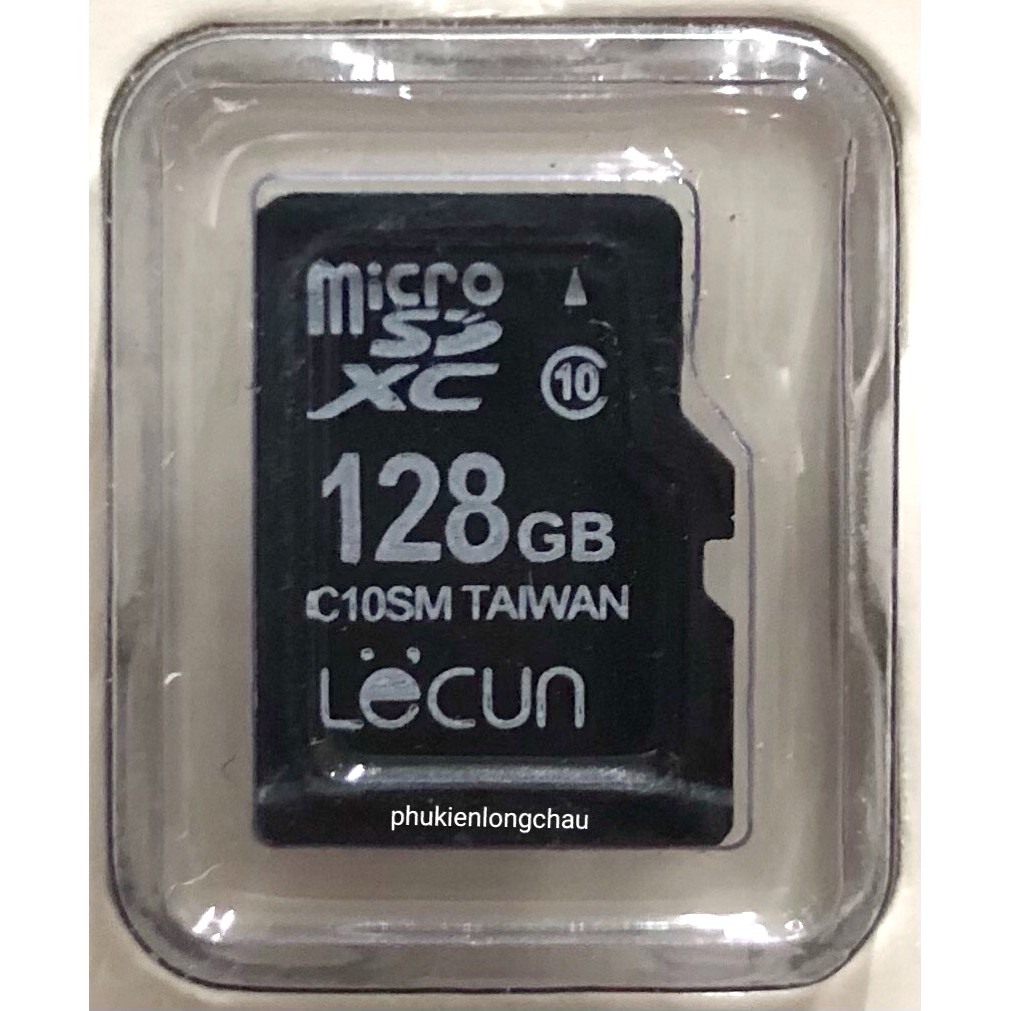 Thẻ Nhớ Camera, Điện Thoại Micro SD 128GB Class 10 Chính Hãng Lecun