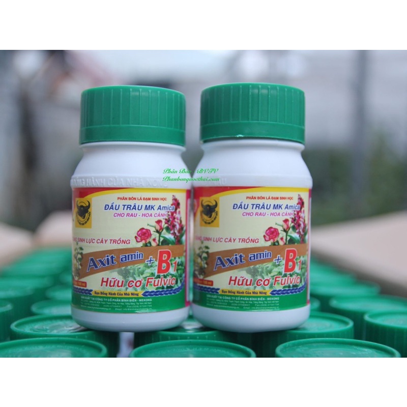 Phân Vitamin B1 ĐẦU TRÂU AMICA Hữu Cơ Sinh Học ,chai 100ml