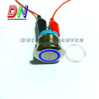 Nút Nhấn Tự Giữ 22mm NO Led 3-6V 5V