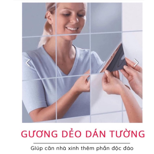 GƯƠNG DẺO DÁN TƯỜNG