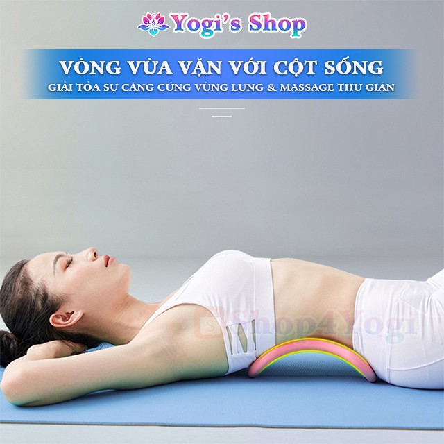 Vòng Tập Yoga Myring Massage Có Gai Hỗ Trợ Tập Yoga | Chất Liệu TPE Cao Cấp